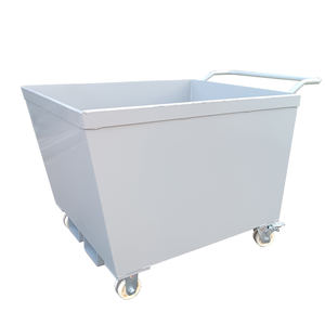 Boîte de stockage en acier pliable robuste Q235, empilable, 4 niveaux, conteneur de stockage, palette métallique, <span class=keywords><strong>cage</strong></span> de stockage d'entrepôt - Product Image 3