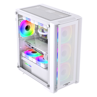 Boîtier d'ordinateur de bureau Micro ATX Lovingcool, haute qualité, prix abordable, vente chaude, châssis PC MATX, échantillon gratuit
