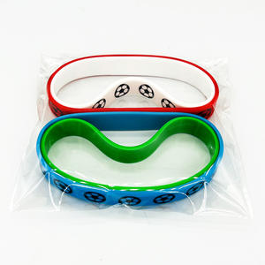 2026 אישית עיצוב מותאם אישית כדורגל צמיד סיליקון משי מסך הדפסה גומי ספורט סיליקון wristband - Product Image 4