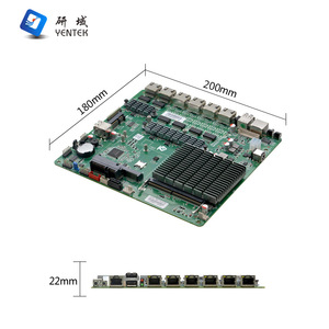Carte mère Yentek D41SL Mini Itx 200x180mm J4125 6 ports Ethernet Gigabit pour routeur logiciel, pare-feu, serveur NAS - Product Image 1