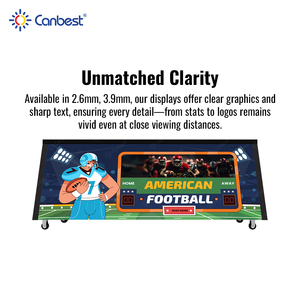 Tableau d'affichage numérique LED Canbest P2.6 3.9 pour stades sportifs intérieurs, écran d'affichage du score pour terrain de <span class=keywords><strong>basket</strong></span>-ball, volleyball - Product Image 6