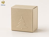 Boîte cadeau en carton écologique, faite à la main, haut de gamme, réutilisable, recyclable, avec poignée, pour bougies, bijoux, cosmétiques, logo personnalisé