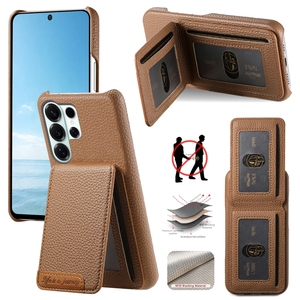 <span class=keywords><strong>เคส</strong></span>แบบกระเป๋าสตางค์สำหรับ Samsung Galaxy S25 Plus/ S26 Ultra, สำหรับ iPhone 17 Promax/ 17E ใส่บัตรเคสโทรศัพท์ - Product Image 5