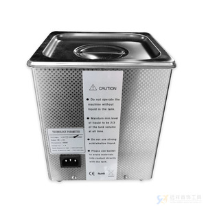 เครื่องทำความสะอาดอัลตราโซนิก 1.8 ลิตร พร้อมตัวตั้งเวลาแบบดิจิตอลและระบบทำความร้อน สำหรับทำความสะอาดเครื่องประดับ นาฬิกา แว่นตา และโทรศัพท์ - Product Image 4