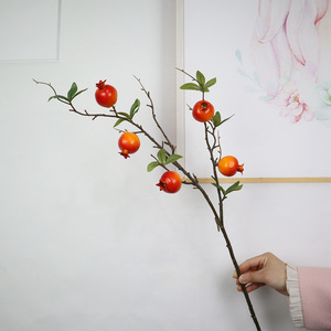 ก้านผลทับทิมเทียมจำลองสำหรับตกแต่งบ้าน - Product Image 1