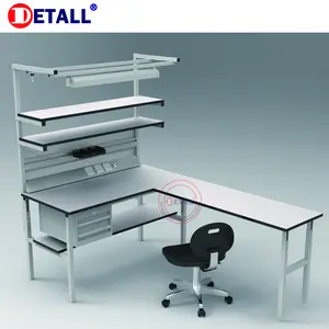 Etall-banco de trabajo de laboratorio, mesa de madera para laboratorio de ingeniería