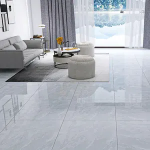 Moderna parete in ceramica marmo lucido Carreaux Sol lucido smaltato e pavimento 800x800 Hotel gres porcellanato per soggiorno