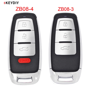 <strong>KEYDIY</strong> KD ZB08-3 ZB08-4 ZB Series Remote <strong>Key</strong> for KD900 KD-X2 / KD MINI - Product Image 1