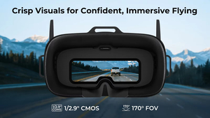 โดรนรุ่นใหม่ปี 2026 มินิ Aquila20 HD VR FPV Kit พร้อมกล้อง HD 4K FPV VR04 HD Goggles Brushless ของเล่นแข่งแบบปีกตรึง Quadcopter - Product Image 4