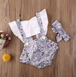 Conjunto de Ropa para Bebé Niña de Alta Calidad, Anti-Pilling, Estampado, a la Moda, Venta al Por Mayor en China, para Regalo - Product Image 1