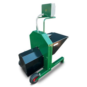 Machine professionnelle électrique à fendre les bûches avec garantie d'un an, cadre vert, cône à vis pour la préparation du bois <span class=keywords><strong>de</strong></span> chauffage pour ferme/rançon - Product Image 1