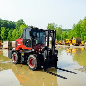 รถยกออฟโรดขนาด5ตัน4WD รถยกแบบมาตรฐานยูโร5 EPA ราคาโรงงานสำหรับขายในภูมิประเทศที่ขรุขระ - Product Image 5