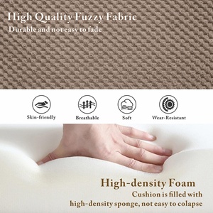 Canapé modulaire moderne sans ossature, canapé nuage, canapé 3 places avec repose-pieds pour salon - Product Image 3