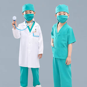 Costume de cosplay confortable de médecin et d'infirmière pour enfants, idéal pour la Journée des Métiers, les spectacles sur scène et les jeux scolaires - Product Image 4