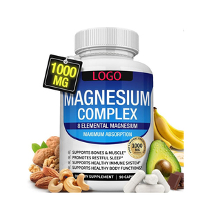 Cápsulas Duras de Complejo de Magnesio Vegetariano, Ocho en Uno, para Adultos, Apoyo Energético, Mejora la Densidad Ósea, Gran Venta - Product Image 2