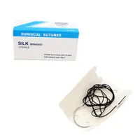 Customized Black Silk Sutures with Needle for Dentist