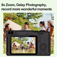 Ventes directes d'usine HD double caméra CCD Style autofocus appareil photo numérique capacité de 96 millions de pixels pour adultes enfants Capture