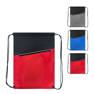 Mochilas con cordón ajustable, mochila ligera plegable, impermeable, informal, para deportes al aire libre, para estudiantes, ocio, fitness, bolsa con cordón - Product Image 1