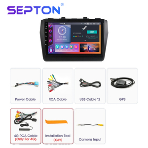 Reproductor de Radio estéreo para coche Android 2Din Carplay Multimedia 32G navegación Android Auto Car Audio estéreo para Suzuki <span class=keywords><strong>Swift</strong></span> 2017-2020 - Product Image 6