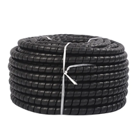 Funda Protectora de Nylon PE de Alta Calidad, Malla Espiral de PP, para Mangueras Hidráulicas, Moldeada por Extrusión, Venta al por Mayor, Embalaje para Cables y Tuberías