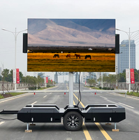 Écran LED mobile couleur pleine pour remorque, publicité extérieure, écran LED pour événements en plein air