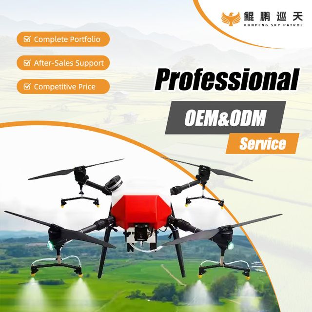Factory Custom Precision 4-Axis Carbon-Fiber Auto-Flying High-Safety Agricultural Drone UAV Sprayer for Agricultural Crops
