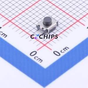 TS-KG88C-ART25F Tactile Switch SMD Switch Single Pole Single Throw Round Button 2.5N Vertical Mount - Product Image 1