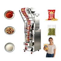 Machine d'emballage verticale multifonctionnelle automatique pour le remplissage et la scellure de sachets de chips, de pop-corn, de noix et de granulés