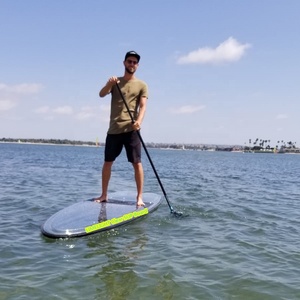 Tabla de Paddle Surf Transparente con Certificación CE, Fabricada por LIMELIGHT - Product Image 4