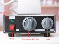 Gaufrier à bulles électrique Portable, 220V, Machine à gaufres, poêle, Eggette, belgique, Commercial, OEM