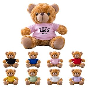 Juguetes de Peluche Personalizados con Logotipo, Regalo Corporativo, Publicidad, Osito de Peluche de Algodón PP con Camiseta - Product Image 1