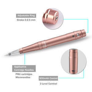 Kit de stylo de tatouage sans fil PMU pour microblading, maquillage permanent des sourcils et du corps - Product Image 3
