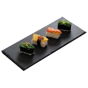 <span class=keywords><strong>Assiette</strong></span> de service en <span class=keywords><strong>ardoise</strong></span> <span class=keywords><strong>rectangulaire</strong></span> pour restaurant - Product Image 1