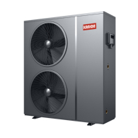 Pompe à chaleur eau-eau KANION 4-40kW R290, efficacité énergétique A++, onduleur 3D DC avec WiFi / écran tactile / panneau noir sans réservoir