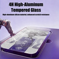 Protection d'écran en verre trempé HD 300CC 9H pour 17/17Pro/17 Pro Max/16 Pro/15 Pro Max/XS/MAX, résistant aux rayures, 3D
