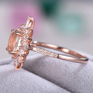 Bague flocon de neige pour femmes, bijoux élégants et étincelants, vente en gros - Product Image 5