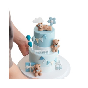 Decorazione per <span class=keywords><strong>Torta</strong></span> a Tema Orsetto, Accessori per Feste, Topper per <span class=keywords><strong>Torta</strong></span> per Bambini e Bambine, Decorazioni per Baby Shower e Feste di Compleanno - Product Image 5