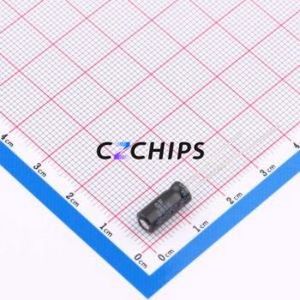 Condensateur électrolytique en aluminium à montage traversant GF1V470MC110A00CV0, composant à montage traversant (THT), D5xL11mm 47uF 20% 35V 2mm - Product Image 2