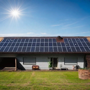 Système d'énergie solaire hors réseau pour la maison, kit complet avec garantie de 10 ans, batterie lithium-ion, WiFi, 110V 220V 380V, contrôleur MPPT/PWM 5-30kW - Product Image 5