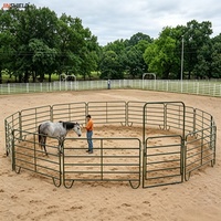 Panneau de clôture pour enclos à chevaux, idéal pour arènes de ranch, enclos ronds et enclos temporaires