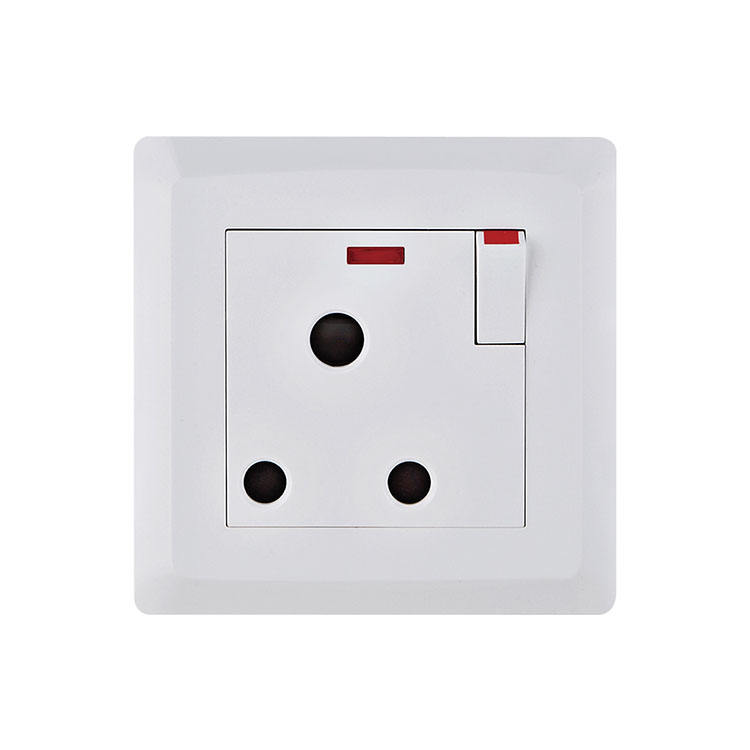 Best Selling Electrical Home Use UK Standard White Switches and Socket 13A 250V Socket Outlet Light Wall Switches With USB