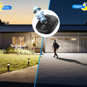 Smart Tuya <span class=keywords><strong>Wifi</strong></span> Interphone Anneau Sonnette Caméra Sonnette Vidéo Porte Téléphone Électronique <span class=keywords><strong>Judas</strong></span> Sonnette Vidéo - Product Image 2