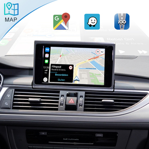 Kablosuz Apple Carplay Android oto araba ses çalar çözme kutusu akıllı arayüz için AUDI 2009-2016 A3 A4 A5 A6 A6L RMC MMI3G - Product Image 3