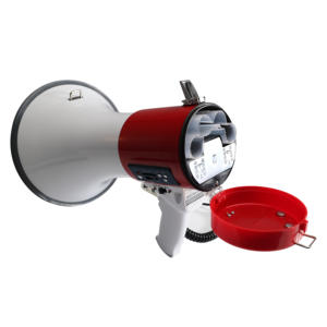 ABS แบบพกพาไร้สาย50W เสียงใหญ่โทรโข่งแบบชาร์จไฟได้ลำโพงโทรโข่งสำหรับกลางแจ้ง - Product Image 2