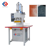 Nouvelle soudeuse à extrusion haute fréquence YONGJIA pour empeignes de chaussures de sport 5000W 27.12MHz 380V/220V 300x400mm 350kg