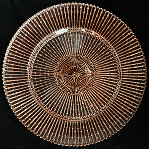 Plaque de chargeur populaire antique, en verre, vrac, <span class=keywords><strong>vert</strong></span> antique, pour spectacle de mode, fête, mariage, hall de restauration - Product Image 6