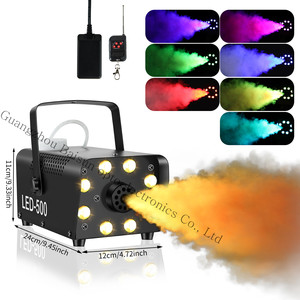 Baisun 500W Zwarte Rookmachine Met Licht En Controle Voor Mistfeest Dj Verjaardagshuwelijk - Product Image 3