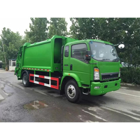 Camion d'hygiène de collecte d'ordures de compacteur de Howo 4X2 8m3 à vendre