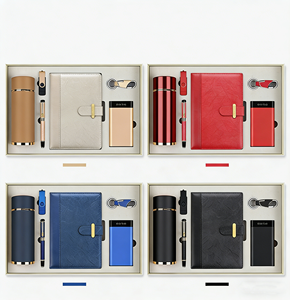 Cadeaux IStapromo avec logo personnalisé, cadeaux d'affaires VIP, organiseur/agenda en cuir écologique pour adultes, expédition immédiate, bienvenue - Product Image 1