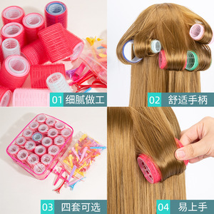 Ensemble de bigoudis Playboy avec pinces, 18-120 pièces, en plastique, sans chaleur, outil de coiffage volumisant pour usage domestique - Product Image 4